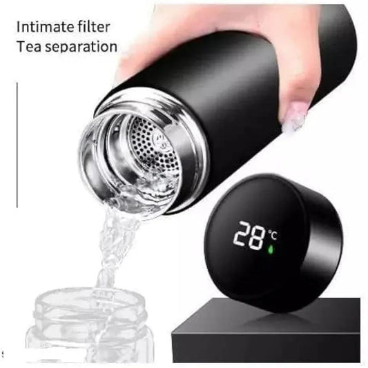 Smart Temperature Display Vacuum Thermos Bottle